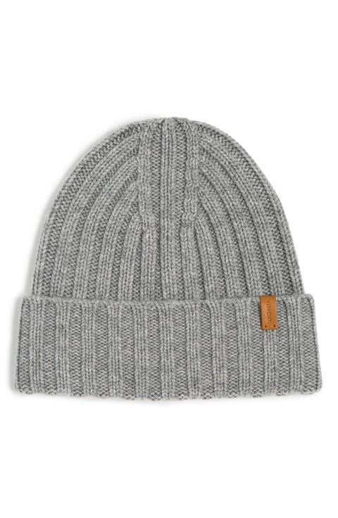 Chunkky Rib Wool & Cashmere Beanie