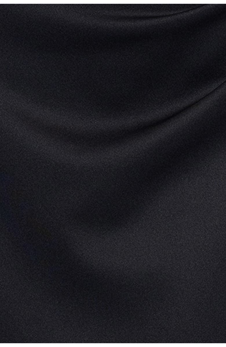 Xscape Evenings One-Shoulder Ruched Cocktail Midi Dress, Alternate, color, 