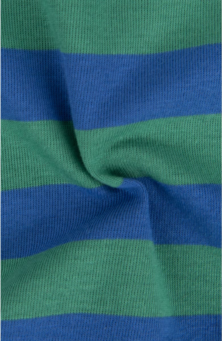 Leveret Men's Cotton Printed Pajama Set, Alternate, color, Striped Blue & Green