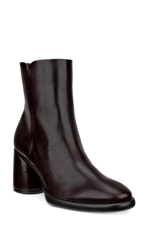 Ecco Sculpted Lx 55 Bootie In Brown