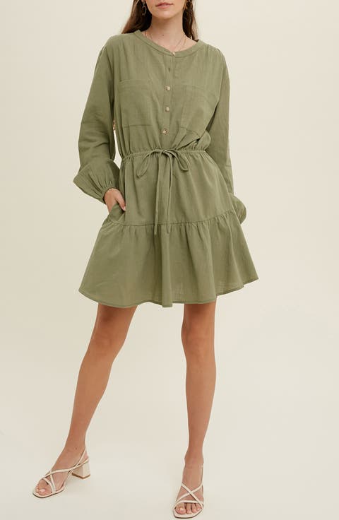 Long Sleeve Minidress