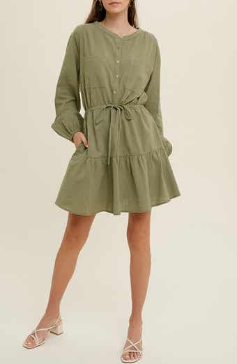 WISHLIST Long Sleeve Minidress