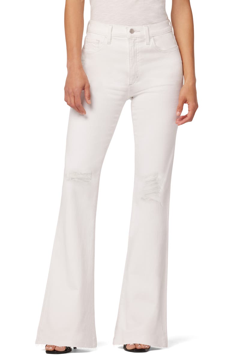 Joe's High Rise Flare Jeans, Main, color, 