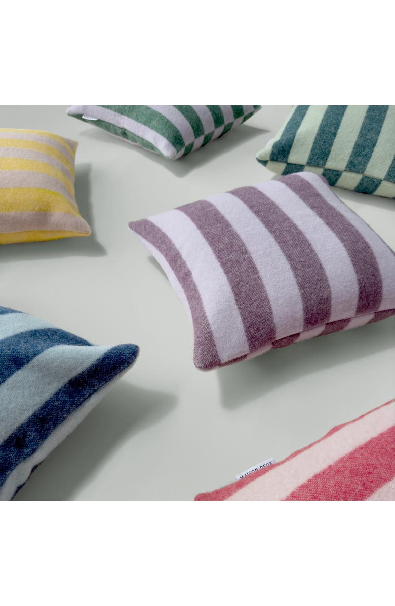 Maison Deux Candy Wrap Cushion Cover, Alternate, color, Green