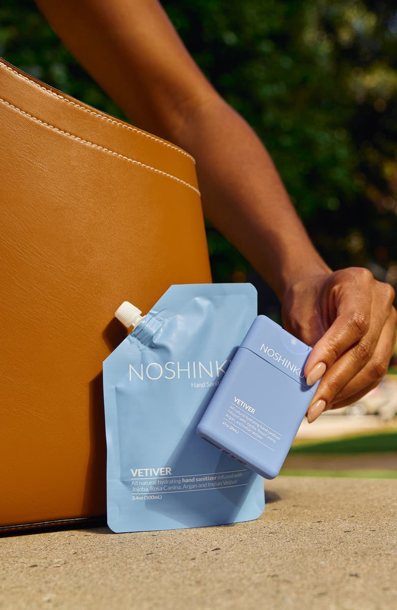 NOSHINKU Rejuvenating Hand Sanitizer Pocket Refill Pouch, Alternate, color, Blue