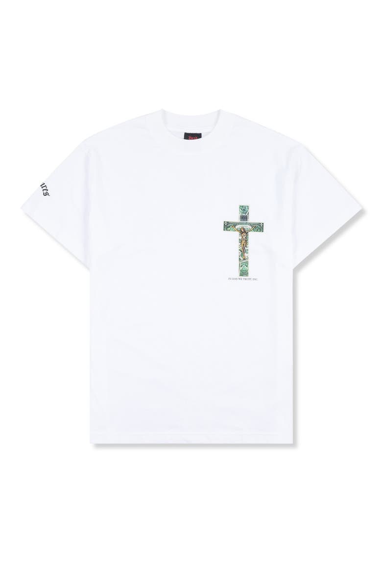 Trust Graphic T-Shirt, Alternate, color, WHITE