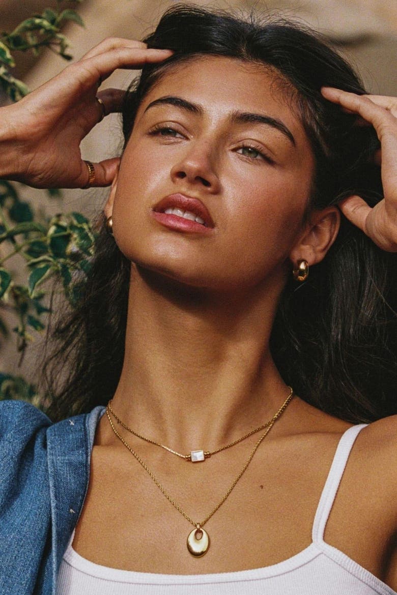Reverie Necklace, Alternate, color, Gold