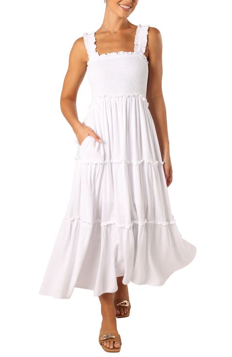 Nordstrom white sundress best sale