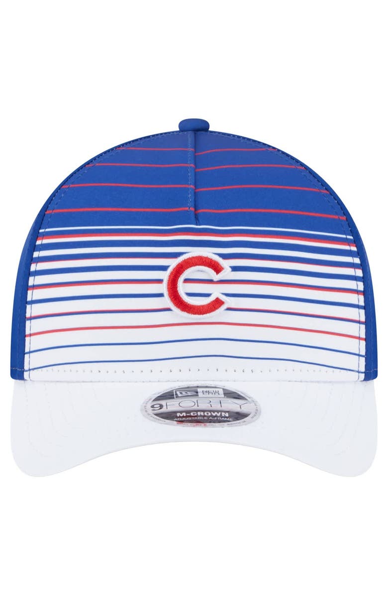 New Era Men's New Era Royal Chicago Cubs Gradient 9FORTY M-Crown Adjustable Hat, Alternate, color, Royal