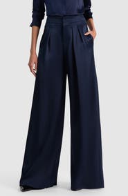 ALICE + OLIVIA Eloise High Waist Wide Leg Pants