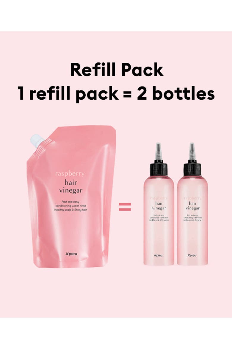 Raspberry Hair Vinegar Refill, Alternate, color, NONE