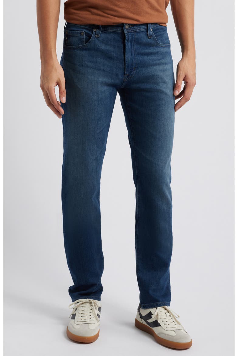 Everett Slim Straight Leg Jeans, Main, color, ST. MORITZ