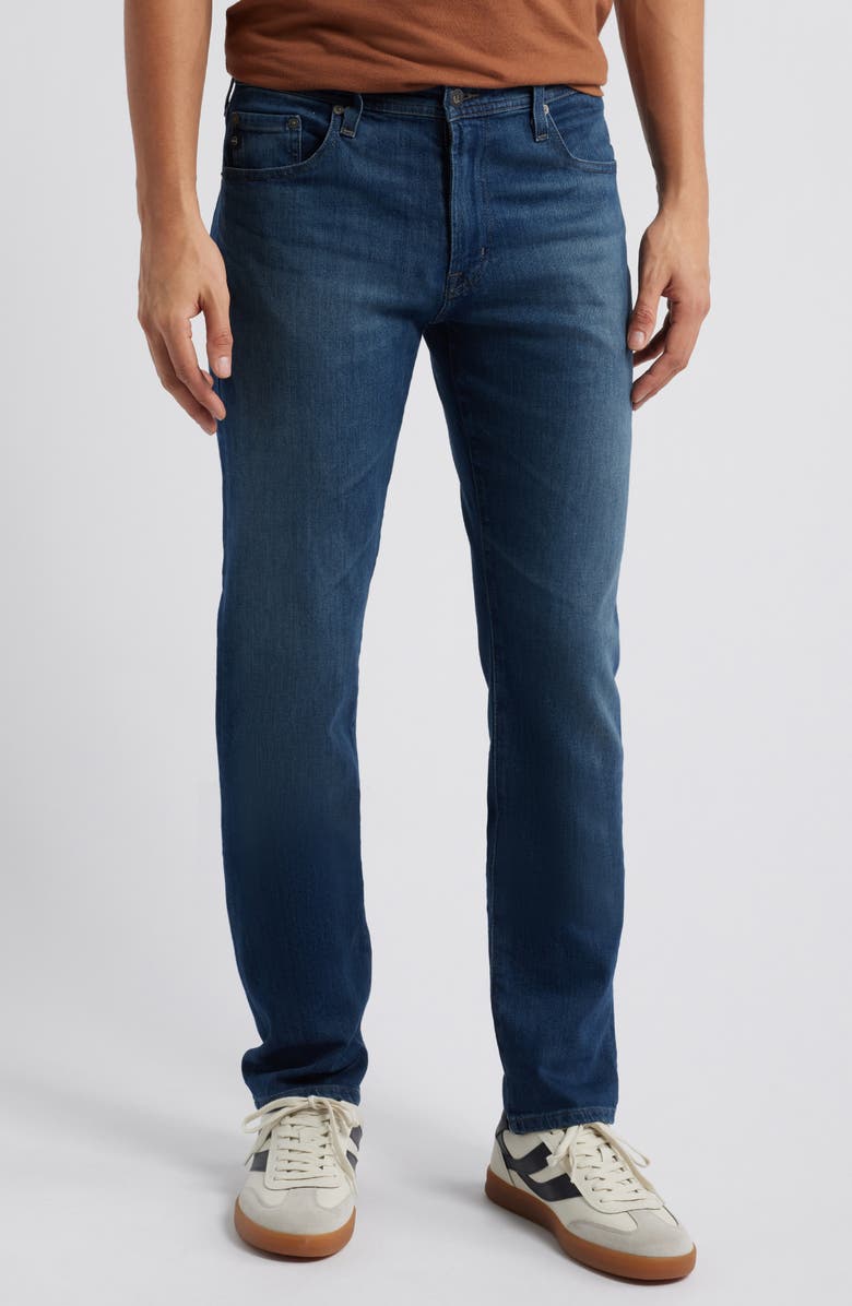 AG Everett Slim Straight Leg Jeans, Main, color, St. Moritz