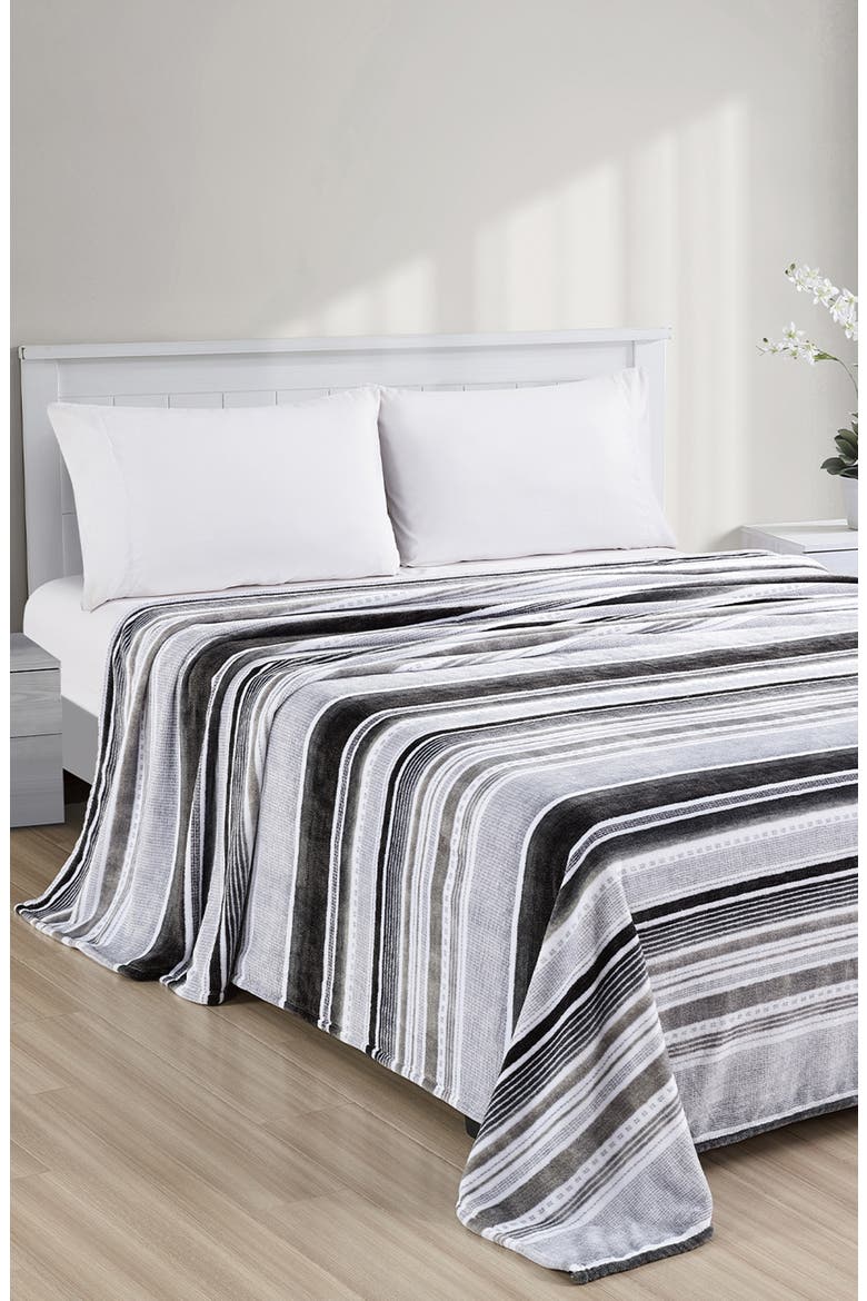 Ultrasoft Plush Throw Blanket, Alternate, color, COLE