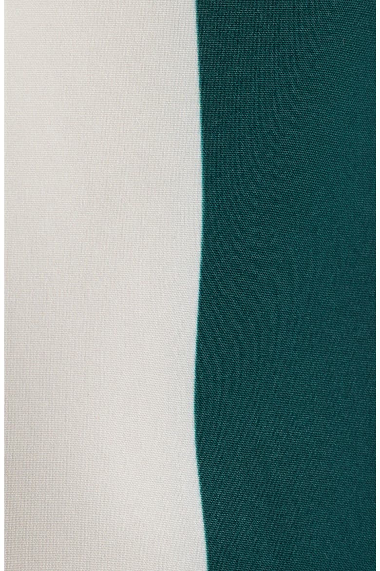 Emerald Heritage Week Stripe Short Sleeve Button-Up Shirt, Alternate, color, GREEN