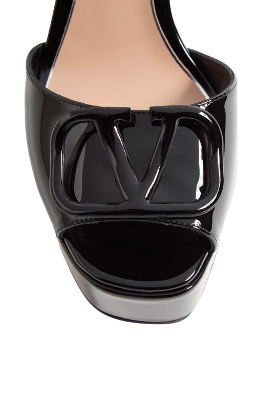 Valentino Vlogo 115 Patent Platform Sandal