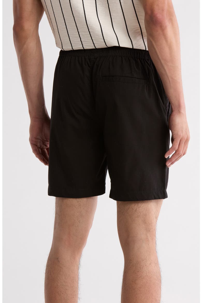 Pull-On Shorts, Alternate, color, BLACK