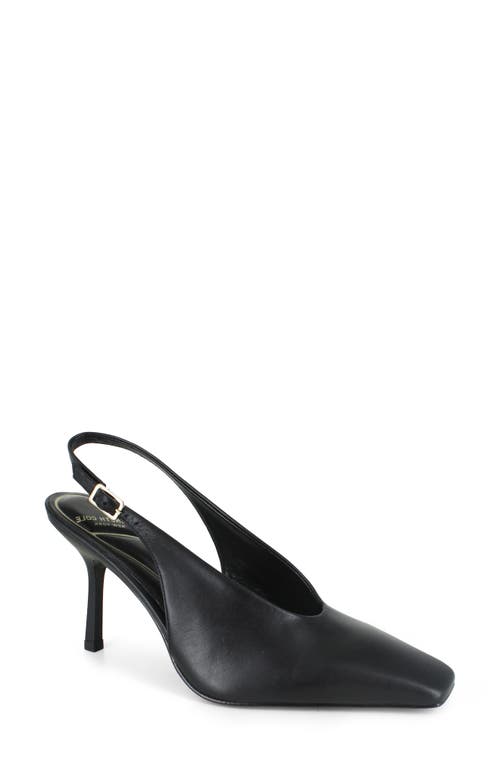 Kenneth Cole Aerial Slingback Pump in Black Leather  product