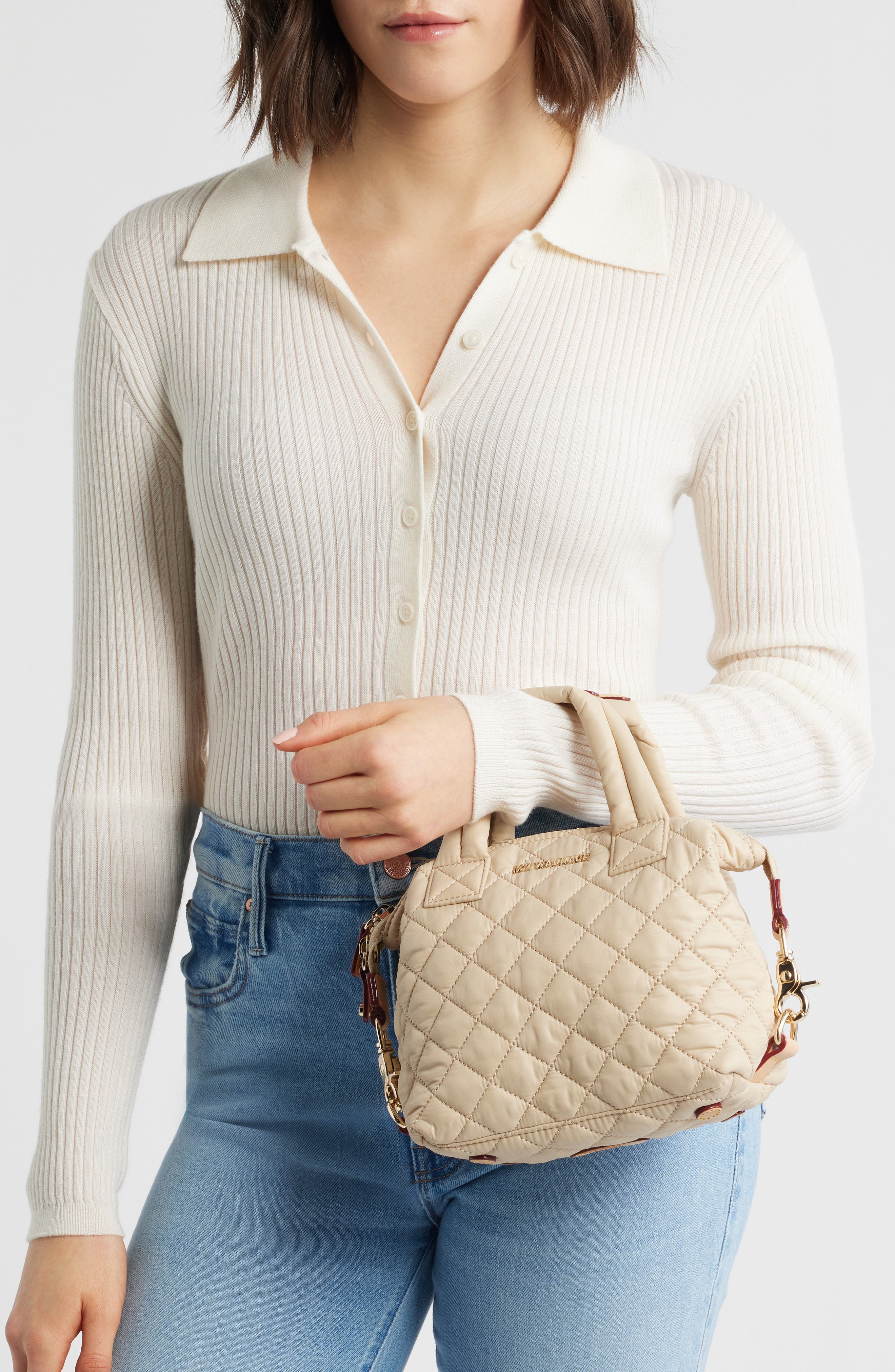 Micro Sutton Tote, Alternate, color, BUFF