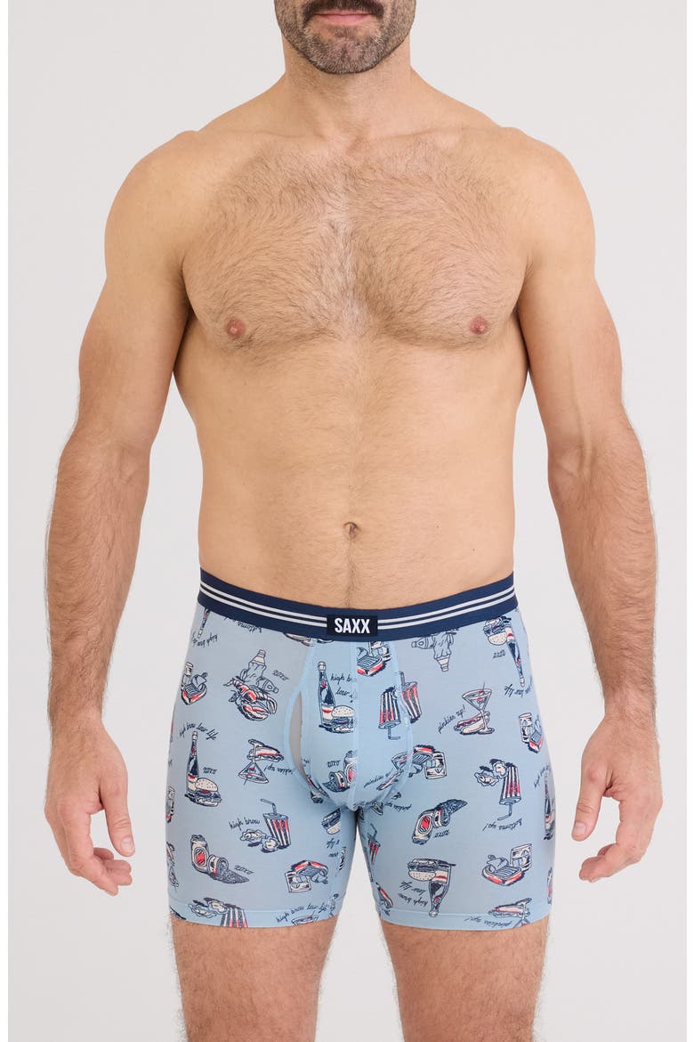 Vibe Xtra Assorted 2-Pack Boxer Briefs, Main, color, HG BROW LW LIFE/ NVY