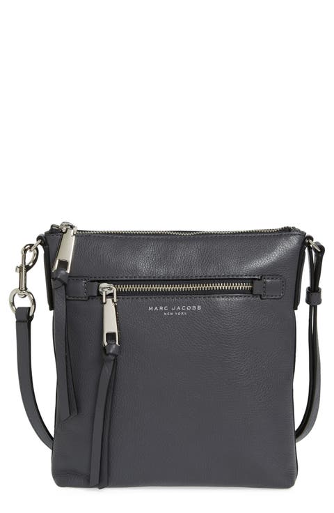 MARC JACOBS Recruit North/South Leather Crossbody Bag