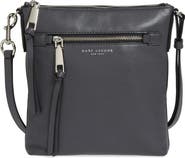 Marc Jacobs MARC JACOBS Recruit North/South Leather Crossbody Bag