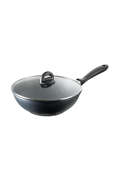 STONE™ 3.7 Qt Wok with Lid