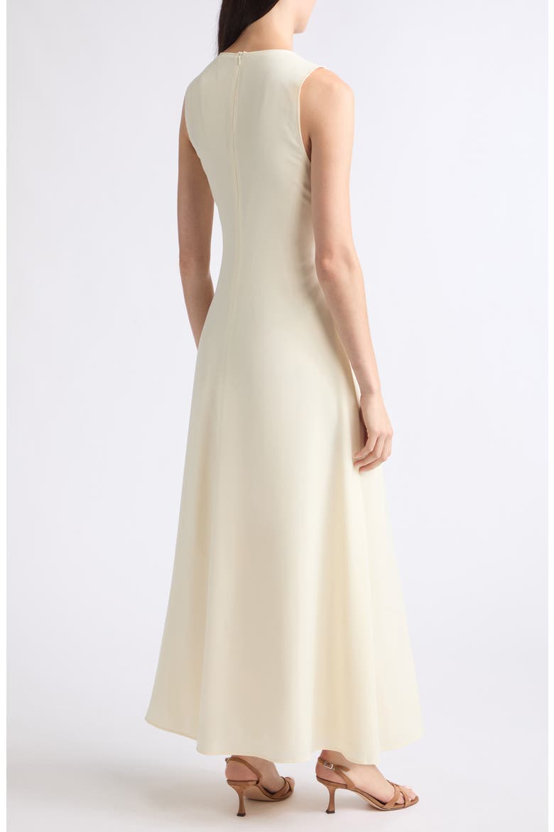 Cady Scoop Neck Midi Dress, Alternate, color, IVORY