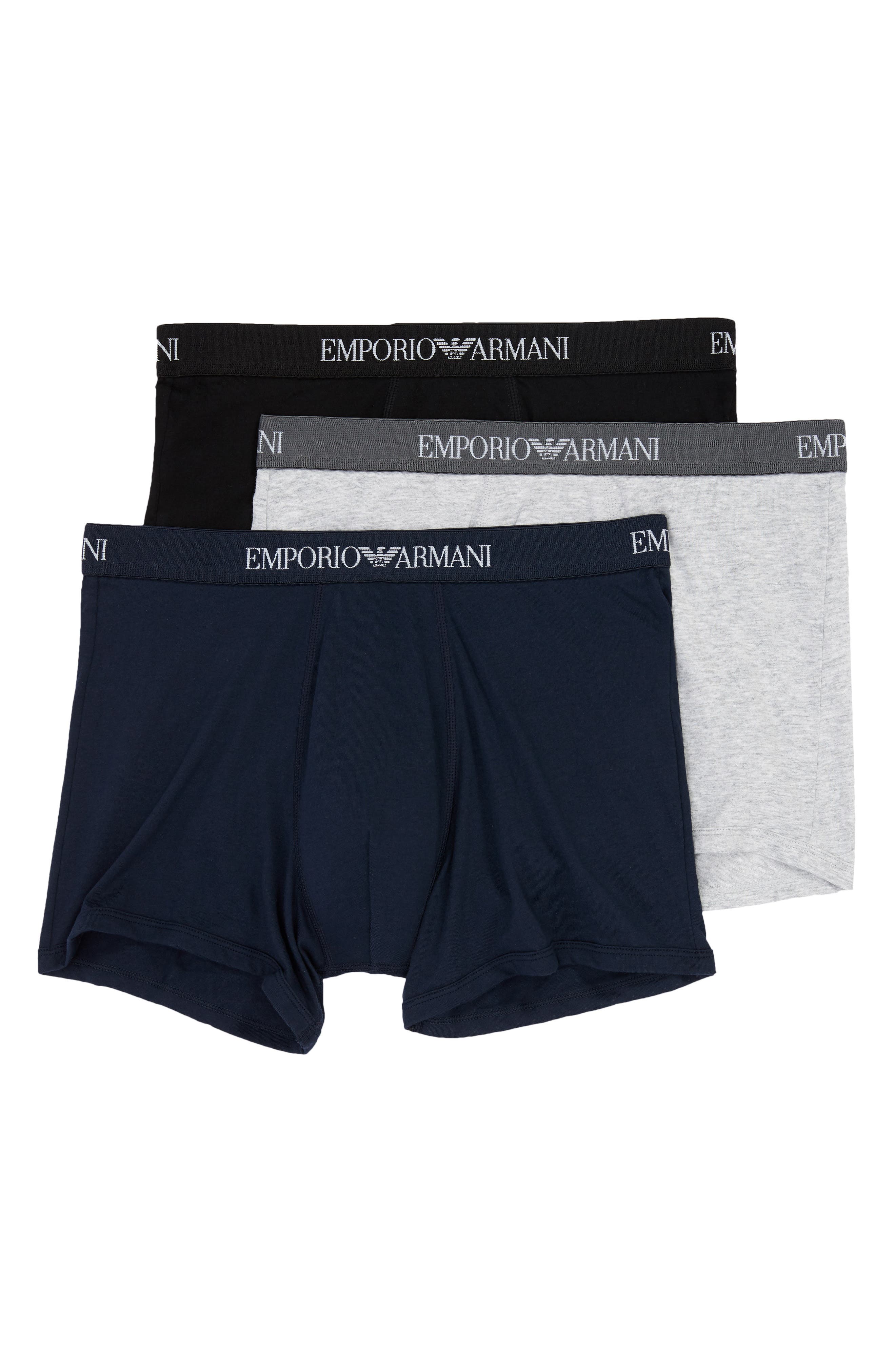 Assorted 3-Pack Cotton Boxer Briefs
