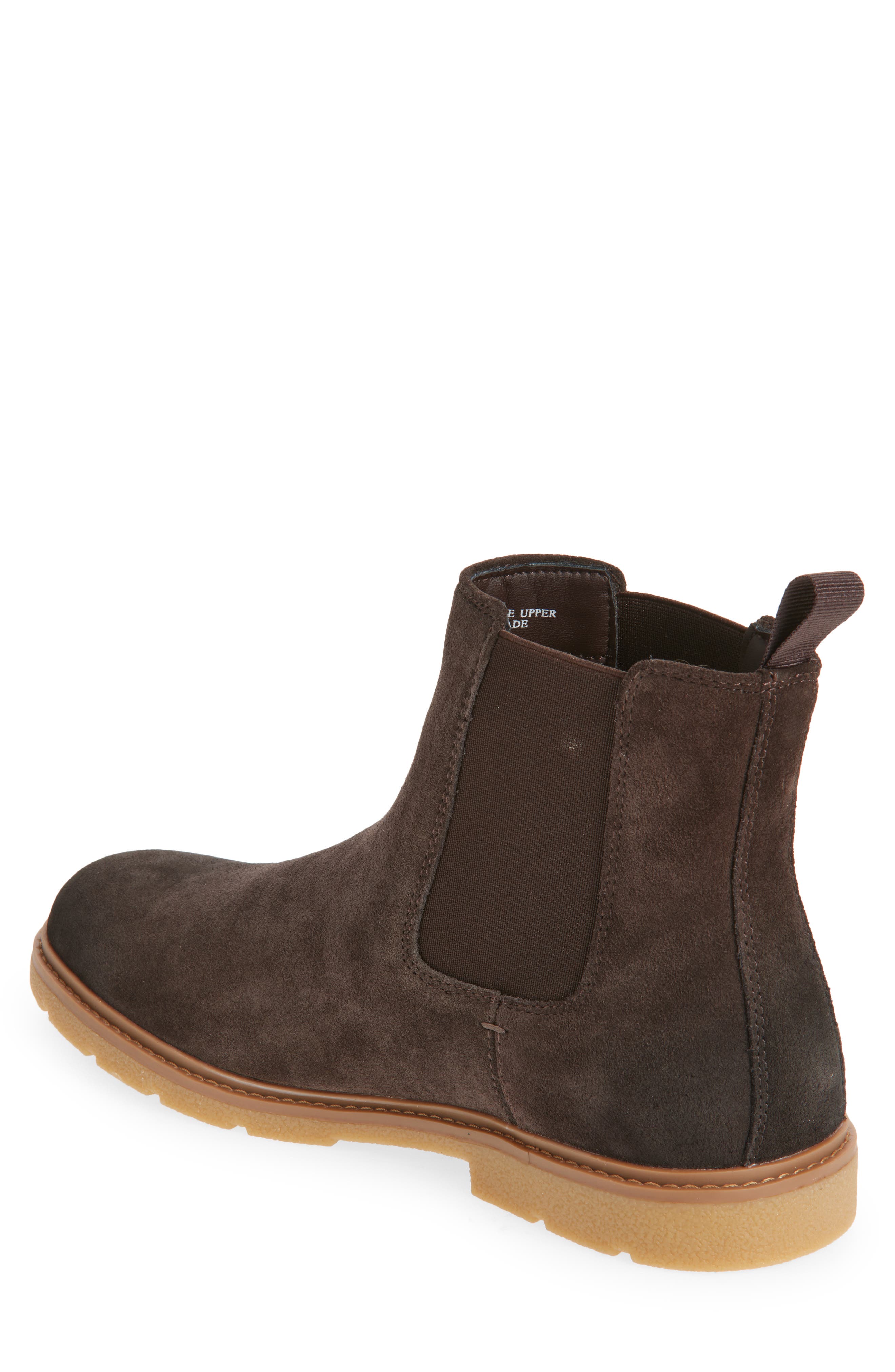 Nordstrom Lockhart Mini Lug Suede Chelsea Boot, Alternate, color, 