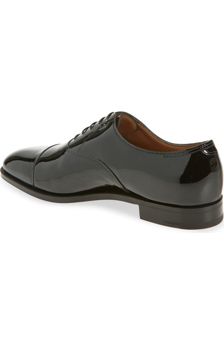 John Lobb City II Cap Toe Oxford, Alternate, color, Black