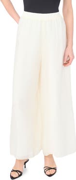 Halogen® Semisheer Wide Leg Pants
