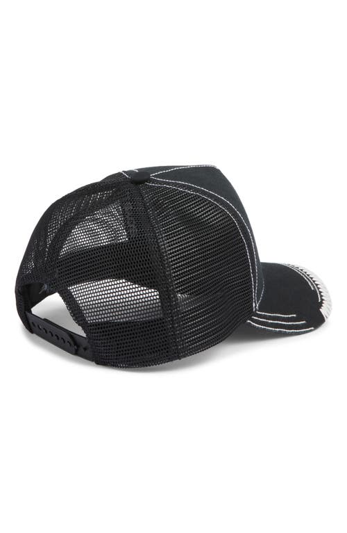 Boys Lie Smoke Signal Trucker Hat In Black