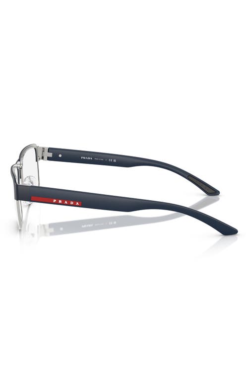 Prada Linea Rossa 56mm Rectangular Optical Glasses
