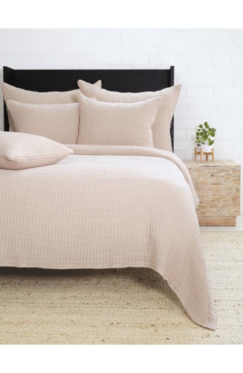 Pom Pom At Home Vancouver Cotton Gauze Coverlet In Amber