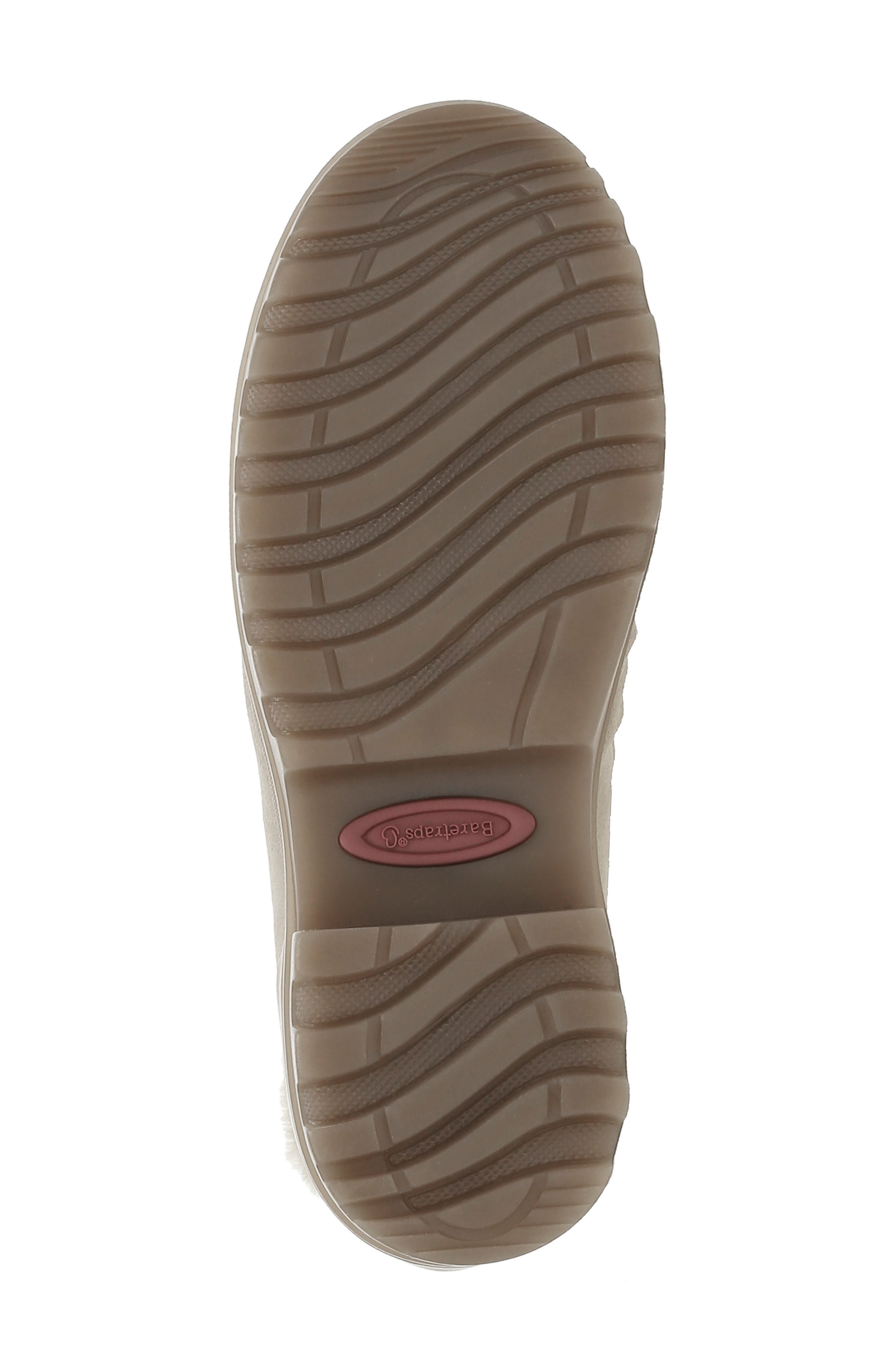 BARETRAPS Nuri Faux Fur Trim Cold Weather Bootie, Alternate, color, Taupe Ice Suede