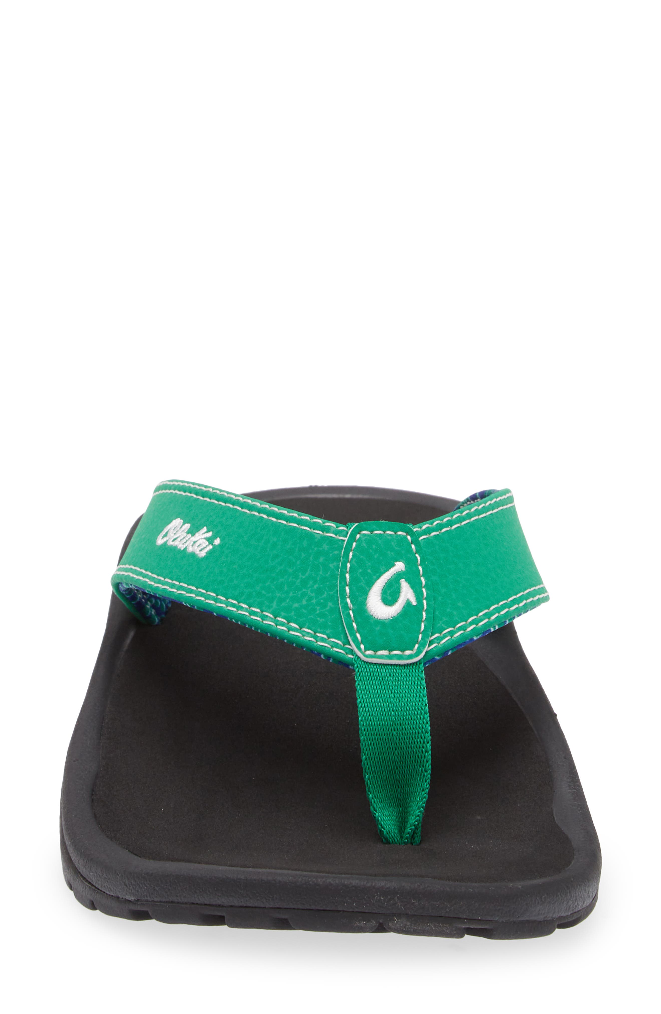 OluKai Ohana Flip Flop, Alternate, color, Bamboo / Black