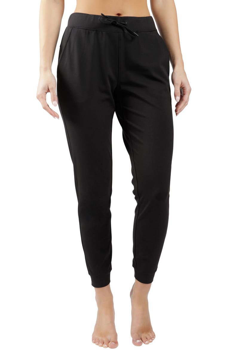 90 DEGREE BY REFLEX Lux Drawstring Joggers, Alternate, color,