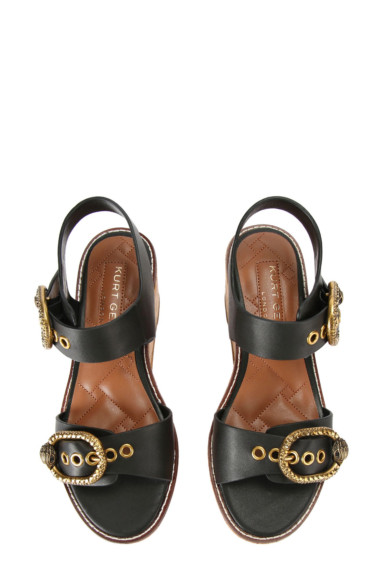 Kurt Geiger London Mayfair Platform Wedge Sandal, Alternate, color, 