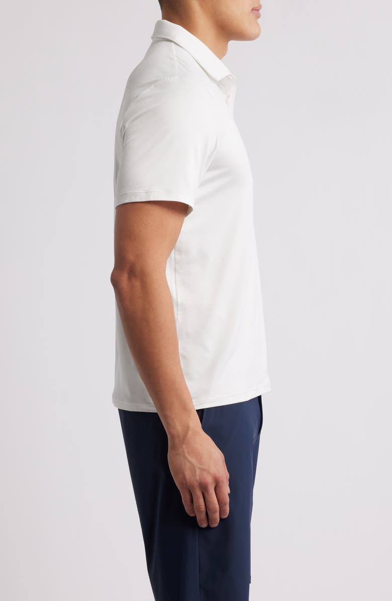 Zella Dynamic Train Polo, Alternate, color, Ivory