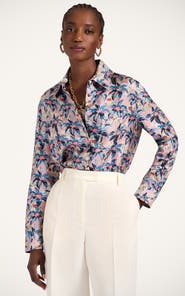 La DoubleJ Boy Shirt Mini Tropicana Mauve