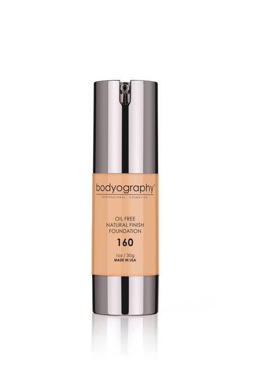 Bodyography Natural Finish Foundation #160 -medium/neutral 1oz In #160 -medium/neutral