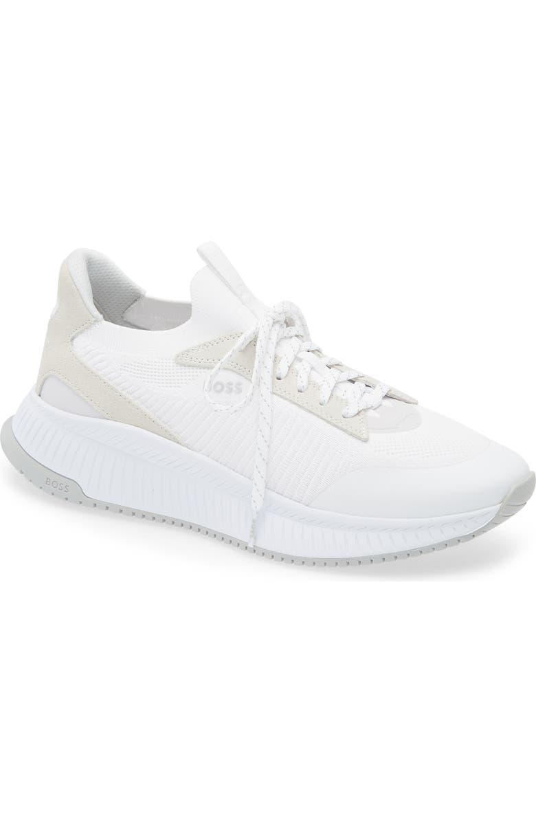 BOSS TTNM Evo Slon Sneaker, Main, color, White