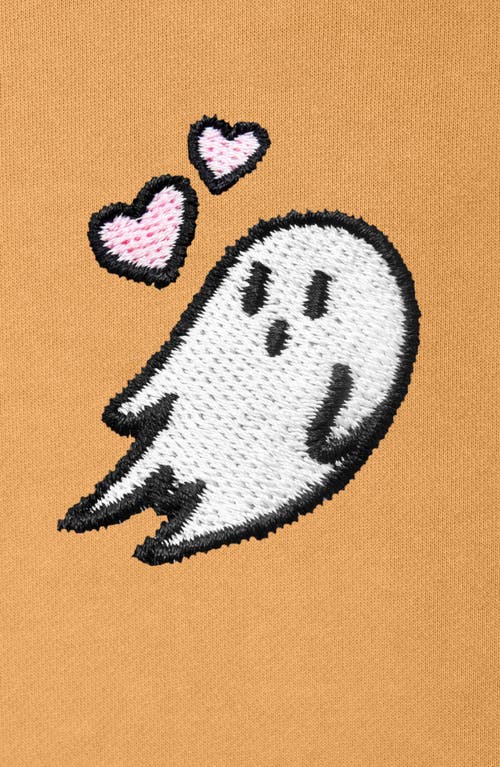 Dalix Heartly Ghost Womens Heavyweight Relaxed Sweatshirt