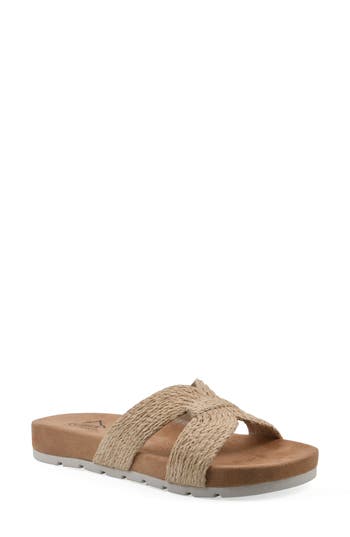CLIFFS BY WHITE MOUNTAIN CLIFFS BY WHITE MOUNTAIN TINDRA SLIDE SANDAL