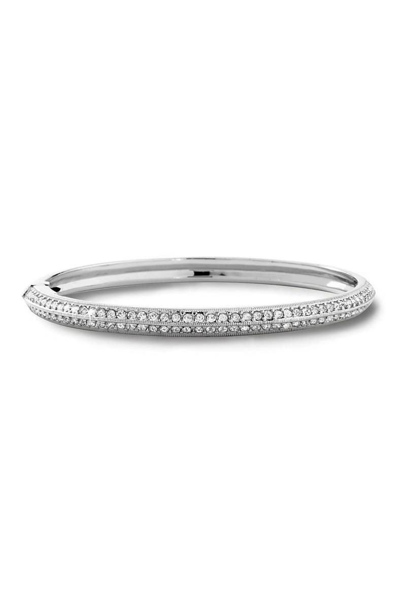 Pavé Bangle, Main, color, SILVER