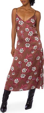 VELVET HEART Floral Print Slipdress