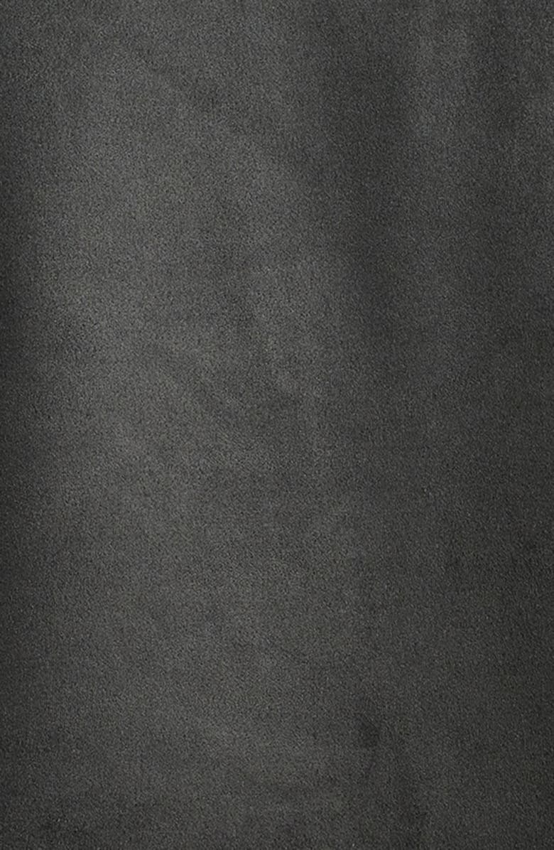 Robert Barakett Lachine Faux Suede Pilot Jacket, Alternate, color, Charcoal