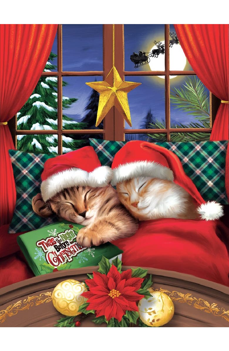 Sunsout To All a Merry Christmas 300 piece Jigsaw Puzzle for Adults, Alternate, color, Multicolor