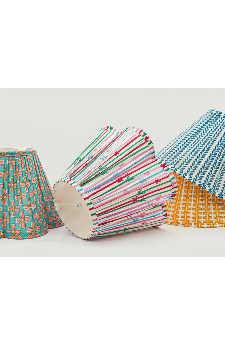 Mela Artisans Bellebow Handblocked Lampshade, Alternate, color, Bellebow